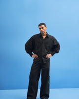 Black Batwing Shirt - siddhantagrawal