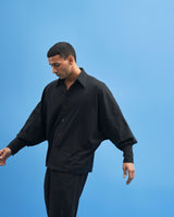 Black Batwing Shirt - siddhantagrawal