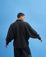 Black Batwing Shirt - siddhantagrawal