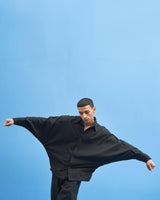 Black Batwing Shirt - siddhantagrawal